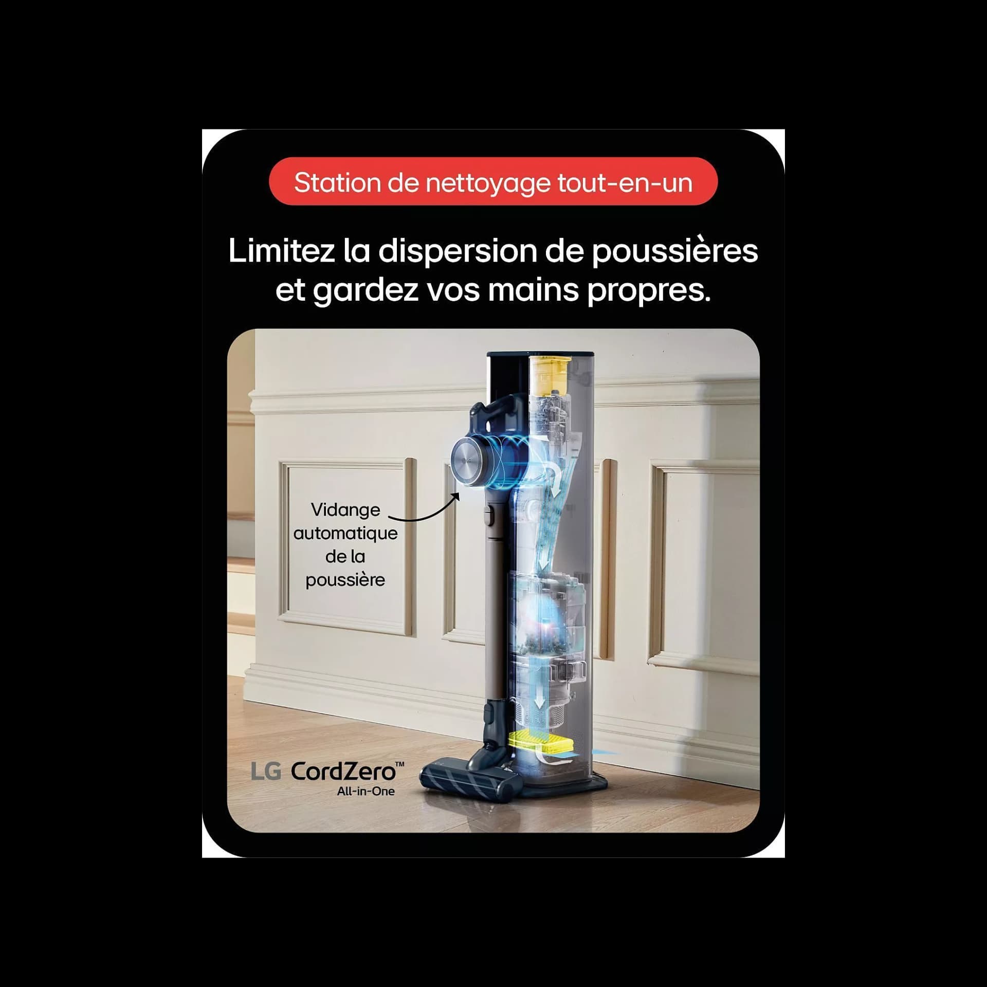 Aspirateur balai LG A9TX-PRIMEG — vue 3