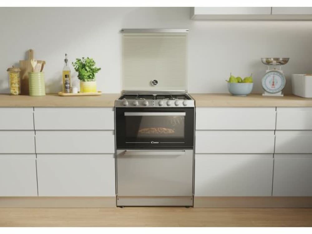 Cuisinière Gazinière Candy TRIO4GXNT – Four électrique, Plaque gaz et Lave-vaisselle intégré — vue 4