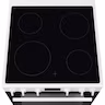 Cuisinière vitrocéramique Electrolux Cuisiniere vitroceramique Modèle LKR620066X — vue 2