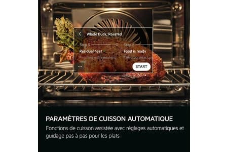 Four encastrable Aeg NBE7P731AT Noir Mat — vue 2