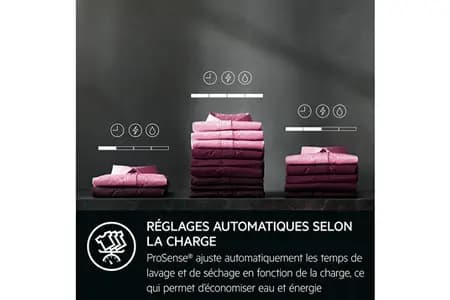 Lave-linge séchant Aeg LWR73A966B 9/6 kg — vue 3