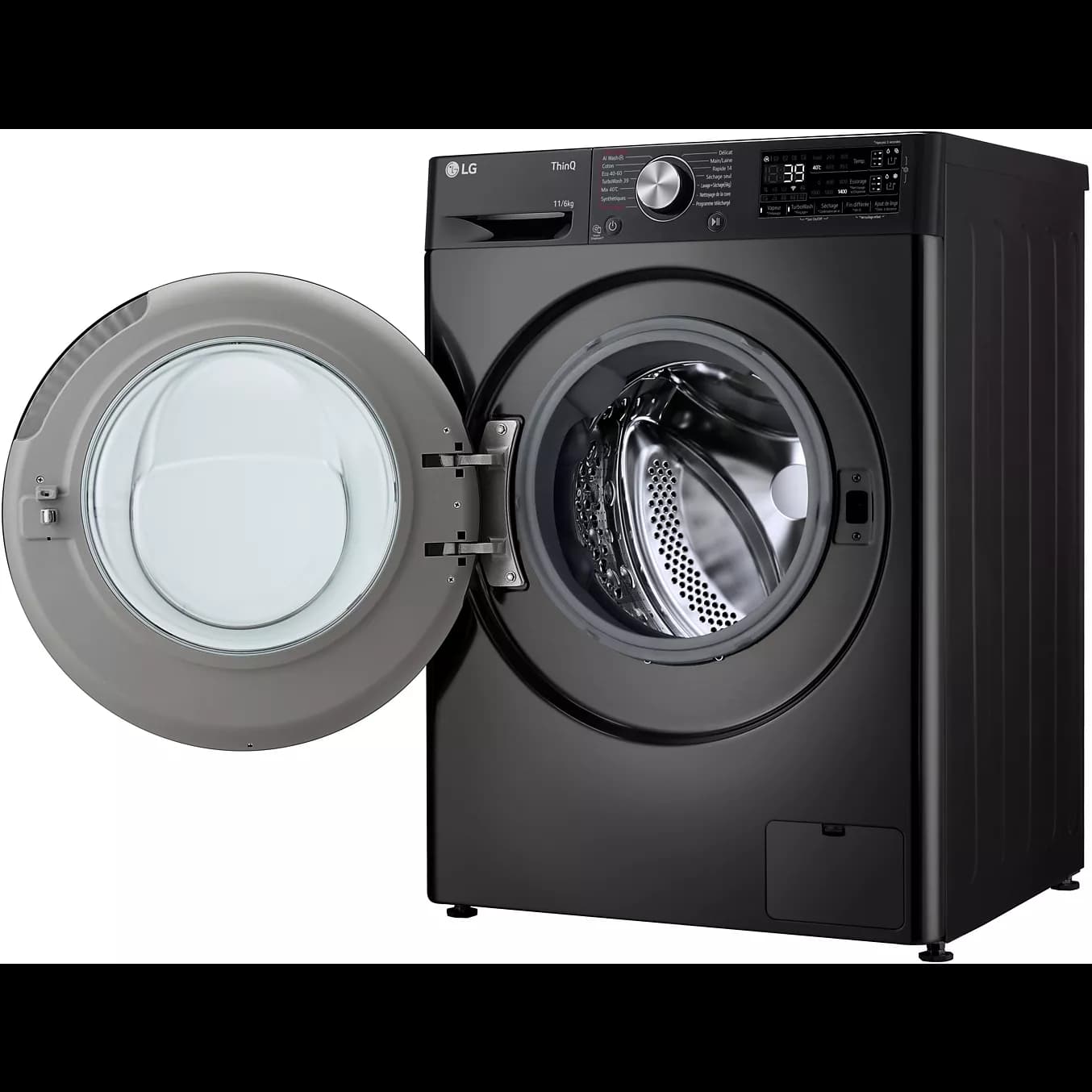 Lave linge séchant hublot LG 11/6KG — vue 3