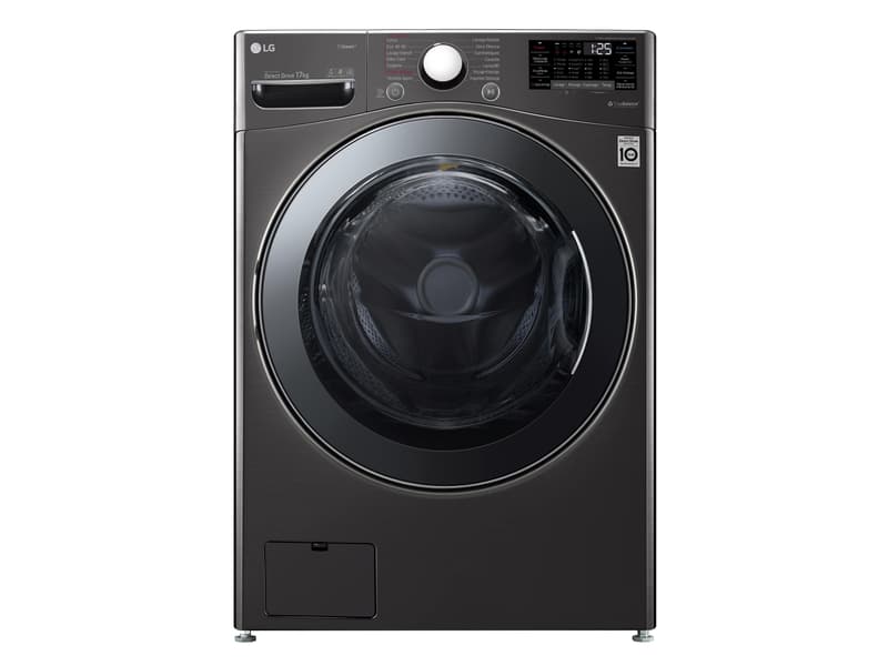 Lave-linge LG F71P12BS – 17 kg, 1100 tr/min, Noir