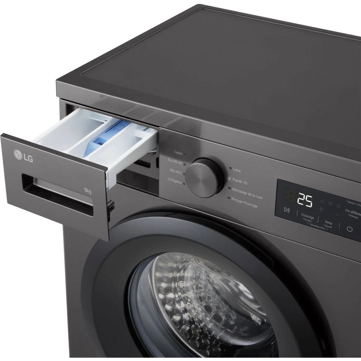 Lave linge hublot lg 9kg — vue 3