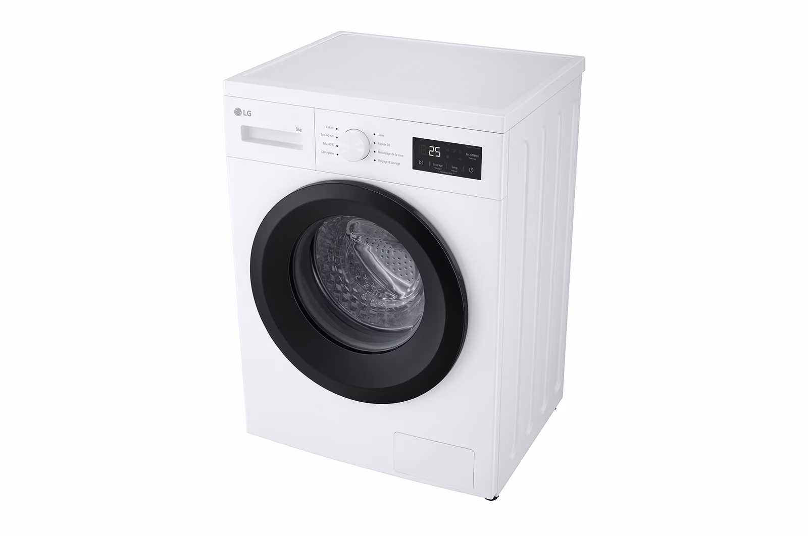Lave linge frontal hublot 9 kg — vue 3