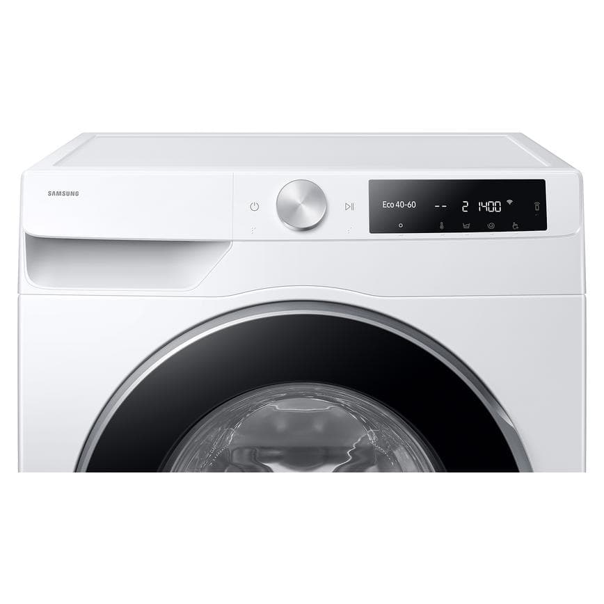 Samsung Series 6 WW11DG6B85LE – Lave‑linge Ecobubble 11 kg, 1400 trs/min, Blanc — vue 3