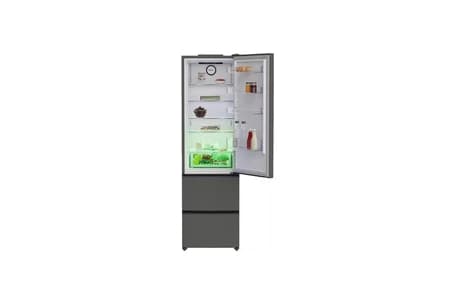 Réfrigérateur combiné BEKO B3RGNA354HG1 – 351 L, NoFrost, Classe E, Gris — vue 2