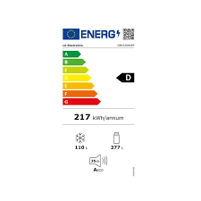 Étiquette énergie — Refrigerateur combiné