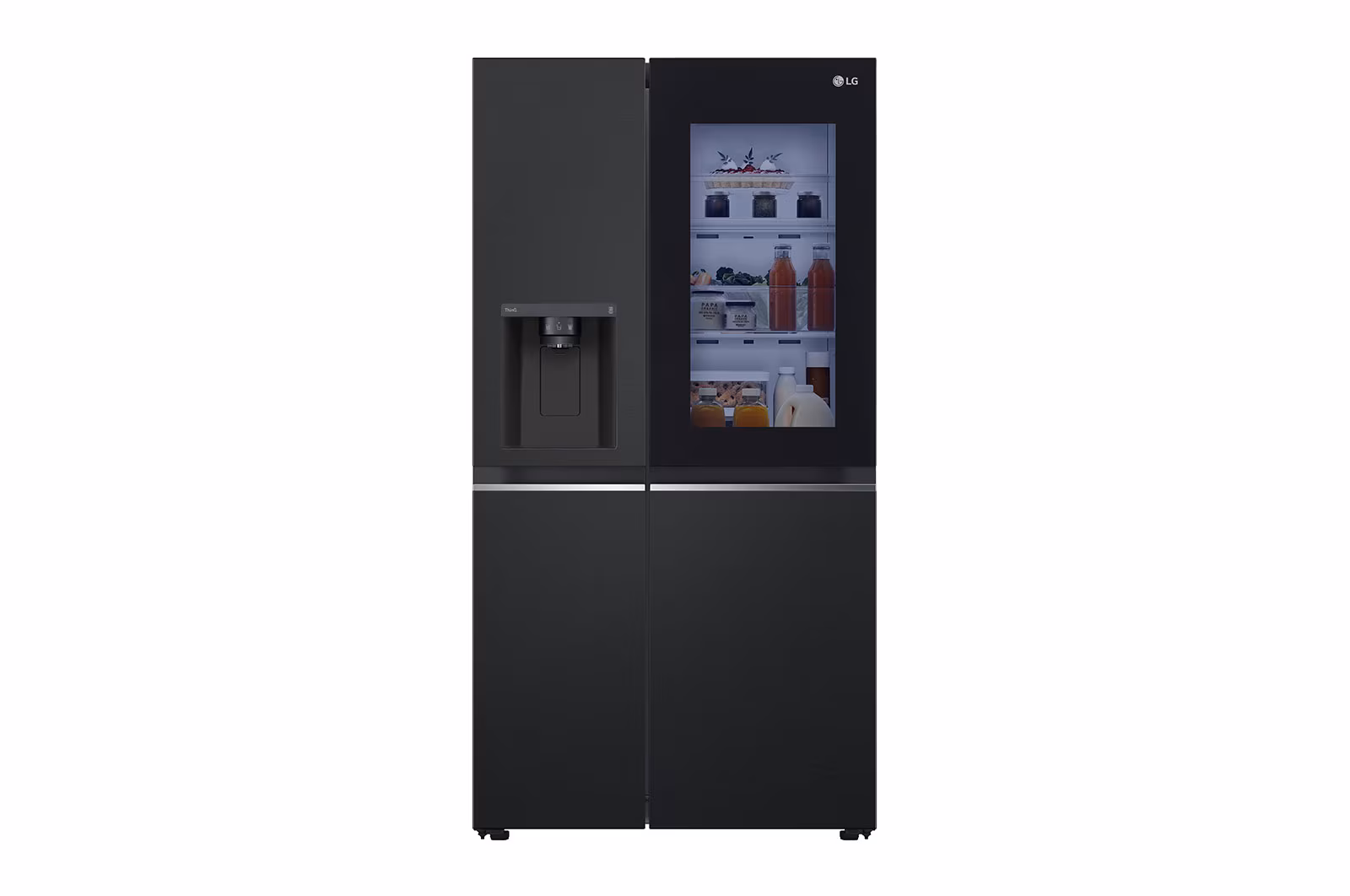 Réfrigérateur LG GSGV80EPLD Multi-Portes 500L No Frost Encastrable – Économie d’Énergie et Tiroirs Modulables