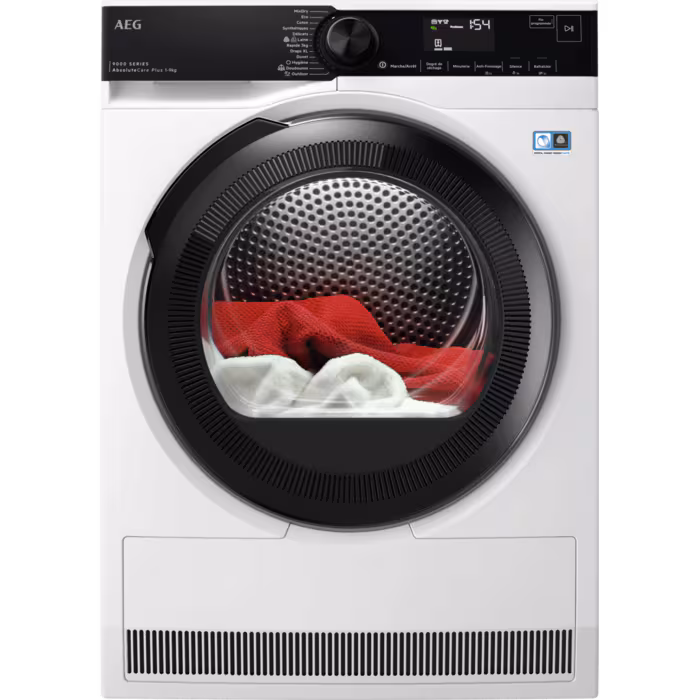 Sèche-linge AEG TR93914OBCE – Pompe à chaleur – 9 kg
