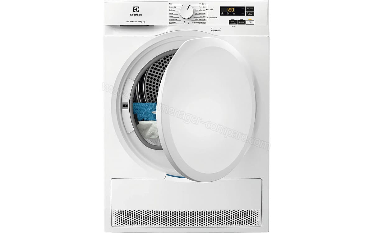 ELECTROLUX Sèche linge hublot EW6HI182PP 8kg